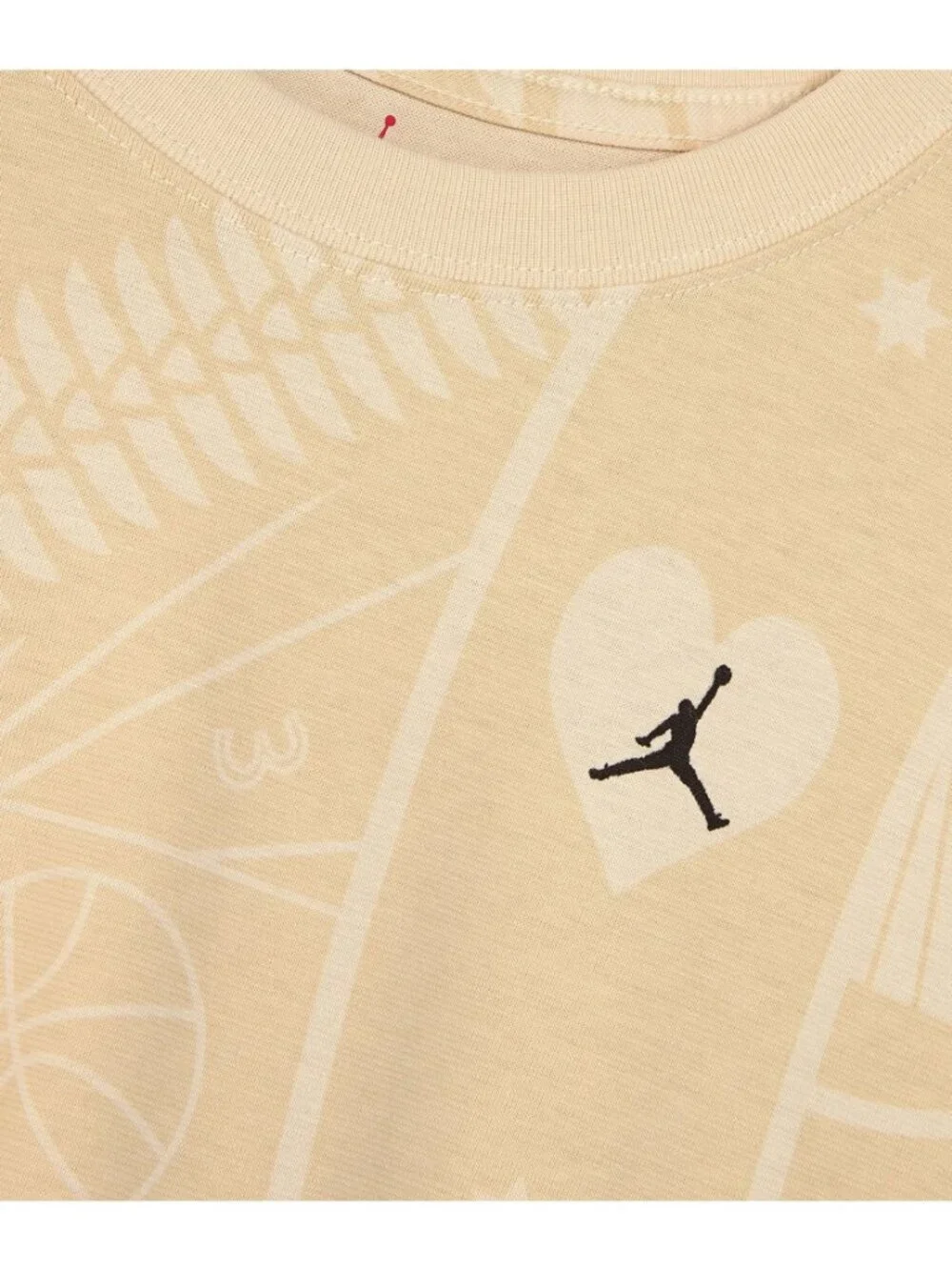 Nike Women's Jordan Flight Graphic T-Shirt Yellow Size S NEW WITH TAGS!